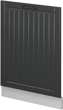 Vaatwasserpaneel - Keukenfront - Inbouwkeuken - Soft-close scharnieren - 60 cm breed - Antraciet — thumbnail 1