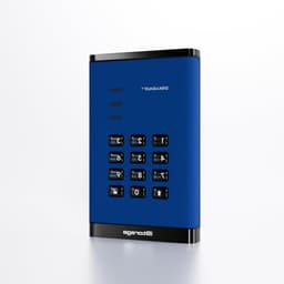 Externe Harde Schijf - Draagbare Opslag - Gegevens Beveiligen - Hardware Versleuteling - 500GB - Blauw — thumbnail 1