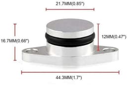 Geschikt voor BMW M47 motor 4 22mm inlaatspruitstuk ventiel plug kit — thumbnail 2