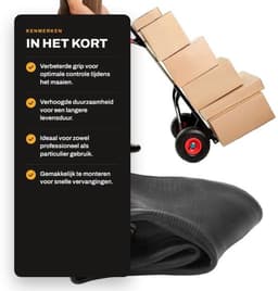 Binnenband 4.10/3.50-5 - Hoge prestaties - Veilig rijden - Binnenband voor trolleys - Binnenband voor grasmaaiers - Duurzaam materiaal - Buitenband — thumbnail 4