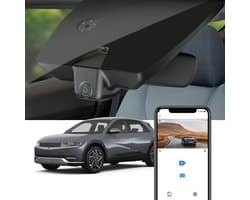 SnelShoppen - Dashcam 4K voor Hyundai IONIQ 5 2022 2023 2024 - Auto Dimming Mirror, UHD Video 2160P, WiFi, Nachtzicht, Loop Recording, G-Sensor, WDR,
