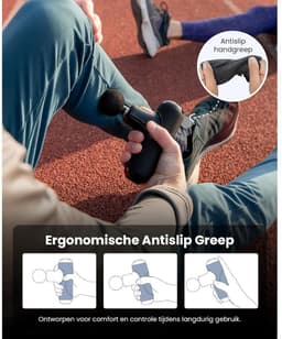 Masage Gun - Draadloze Massage Gun - Spiermassage Apparaat - Zwart - 14cm x 11cm x 5cm — thumbnail 5