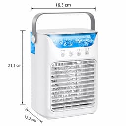 HomeGoodies - Airco - Mobiele airconditioner - Vernevelingsventilator Met Timer - 650 ML - Voor Slaapkamer, Kantoor & Camper — thumbnail 3