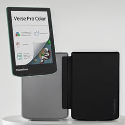 PocketBook Verse Pro Color e-reader Sage Glow – 6 inch – 16 GB – waterdicht + Transparant Zwart hoesje – voordeelbundel — thumbnail 1