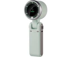 Draagbare ventilator, mini oplaadbare ventilator, kleine stille turboventilator met instelbare snelheid, koelventilator voor kamperen, sporten en reizen (C)