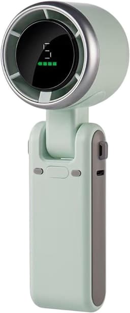Draagbare ventilator, mini oplaadbare ventilator, kleine stille turboventilator met instelbare snelheid, koelventilator voor kamperen, sporten en reizen (C) — thumbnail 1
