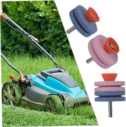 Grasmaaier Slijper - Slijpsteen Tuin - Gereedschap Scherp Maken - Boormachine Opzetstuk - 81 x 56 cm - Grijs — thumbnail 3