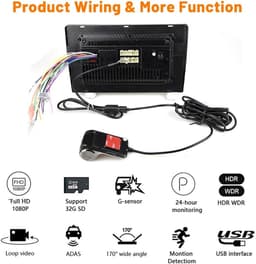 - Auto DVR Dashcam Mini-autocamera 170 ° groothoek autocamera USB-minirecorder, nachtversie videorecorder met G-sensor, lusopname, parkeerbewaking voor Android autoradio autocamera — thumbnail 5