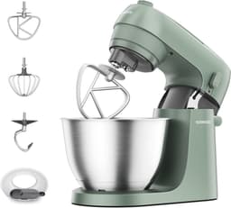 Kenwood KZM35.000GR GO voedselverwerker - compacte mini-hakmolen - 350 W motor - uitneembare mesjes - komcapaciteit 0,5 liter - limoengroen — thumbnail 1