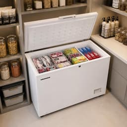 Koel-Vriescombinatie - Vrijstaande Koelkast - Voedsel Bewaren - Dubbele Modus - 246 Liter - Wit — thumbnail 5