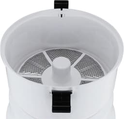 Aardappelschilmachine - Automatische schiller - Snel groenten schillen - 85W koperen motor - 0.8 kg capaciteit - Wit — thumbnail 4