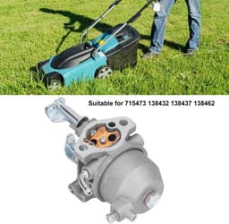 Carburateur Vervangend Deel - Grasmaaier Carburateur - Aluminium - Geschikt voor 715473/138432/138437/138462 - Lichtgewicht - Hoogwaardige materialen - Grasmaaiercarb — thumbnail 4