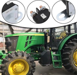 SnelShoppen - Startrelais Grasmaaier DC12V Vervangingsonderdeel GY22476 AUC15346 Compatibel Met John Deere S2046 S2048 SST15 SST16 LT150 LT155 LT160 Z — thumbnail 2