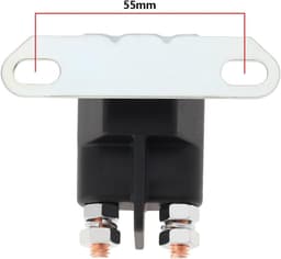 SnelShoppen - 12V Startmagnetisch Schakelaar Voor Grasmaaier, 4 Aansluitingen, Duurzaam Metaal, Compatibel met 1873611 en 725-04439, Voor Quads en Tui — thumbnail 3