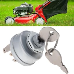 SnelShoppen - 7-Pin 4-Positie Grasmaaier Startschakelaar met 2 Sleutels - Hoge Kwaliteit Metaal - Compatibel met Diverse Modellen - Tuin Accessoire — thumbnail 2