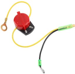 SnelShoppen - Stopknop Aan Uit Schakelaar voor Buitenboordmotor met Metalen Behuizing - Start Stop Functie voor ATV, Dirtbike, Grasmaaier, Tuin, Werkp — thumbnail 1