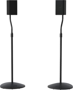 SANUS HTBS Universele Verstelbare Luidsprekerstandaards - Set van 2 - Hoogte Verstelbaar 71-97 cm - Kabelmanagement - Zwart — thumbnail 1