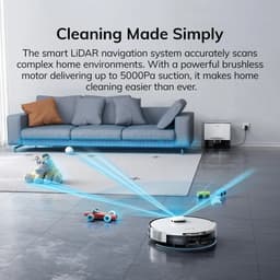 ILIFE A30 PRO 5000Pa Zuigkracht Robotstofzuiger en dweilcombinatie-Zelfleegfunctie- 60 dagen capaciteit- App/afstandsbediening- 180 minuten gebruiksduur — thumbnail 3