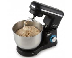 Vivid Green 2000W Keukenrobot - 6.2L - Mixer met Mengkom - Keukenmachine - Keukenmixer - Matzwart