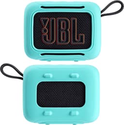 Beschermhoes geschikt voor JBL Go 5 Bluetooth Speaker - Meerdere Kleuren - Schokbestendig - Krasbestendig - Siliconen - Hoesje - Case - Bescherming - Sky Blauw — thumbnail 5