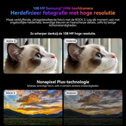 Blackview ROCK 3 - Robuuste Smartphone - 4G - 24GB RAM - 256GB ROM - 6.78inch 120Hz - 10000mAh Robuuste Telefoon - Android 16 - NFC - GPS - Oranje — thumbnail 2