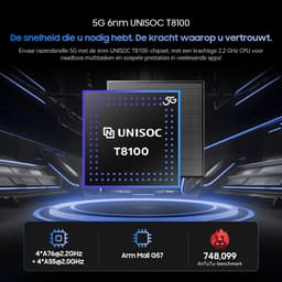 Blackview ROCK 2 Pro Robuuste Smartphone 5G - Gemini AI - 32GB RAM - 256GB ROM - 6.67 inch 120Hz - 15000mAh - IP68/IP69K - Android 16 Robuuste Telefoon - NFC - GPS - OTG - Geel — thumbnail 5