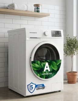HEINNER HWM-M714IVSMNA+++ Wasmachine 7 kg – 1400 RPM, Stoomfunctie, LED Display, Energieklasse A+++ (Wit) — thumbnail 4