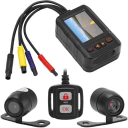 Jhubersproducts Motorfiets Dash Cam - 1080P HD - Waterdicht - 2 Inch Scherm - Loop Recording - Geschikt voor alle motorfietsen - Zwart — thumbnail 2