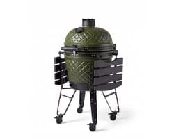 BASTE kamado bbq large - 21 inch - Olijfgroen