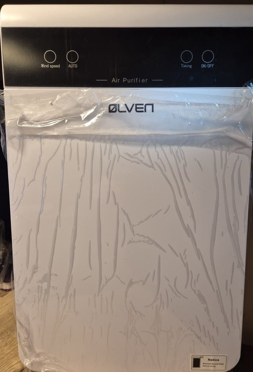 Ølven Luchtreiniger - Air Purifier - Hepa Filter & Ionisator - 180m3/u — afbeelding 1