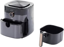 Heteluchtfriteuse - Airfryer XL - Gezond Frituren - XL Inhoud - 6L - Zwart — thumbnail 3
