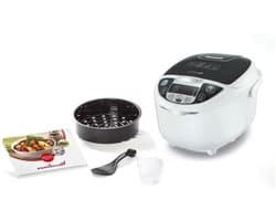 Elektrische Multicooker - Multi Kookpan - Dagelijkse Maaltijden Bereiden - 15 Voorgeprogrammeerde Kookfuncties - 6 Liter - Wit