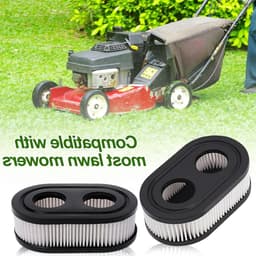 4 Stuks Luchtfilter voor Grasmaaier, Vervangend Luchtfilter Cartridge voor Briggs & Stratton, Geschikt voor 798452 en 593260, Tuinonderhoud Accessoires — thumbnail 3
