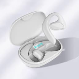 draadloze hoofdtelefoon - Wit - AI Vertaalcomputer - AI-vertaling oordopjes Real Time - 144 Talen Real-Time Vertaling - Bluetooth-headset - Translator - AI Vertaler - translator earbuds - Draagbaar — thumbnail 1