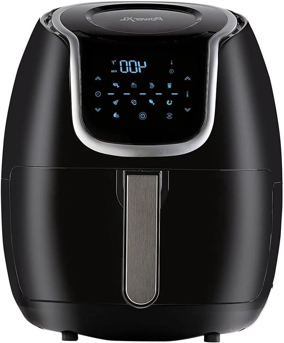 Digitale Luchtfriteuse - Airfryer - Gezond Koken - 360 Graden Technologie - 4.7 Liter - Zwart — afbeelding 1