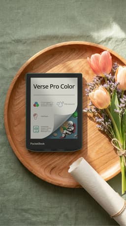 PocketBook Verse Pro Color e-reader – 6 inch E Ink Kaleido 3 kleurenscherm – 16 GB – waterdicht – Sage Glow — thumbnail 4