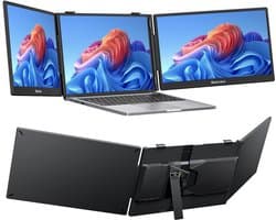 Blackview DCM5 Monitor - 14 inch IPS 1080P FHD Dubbel Scherm - Laptopscherm: 13-17,3" - USB-C
