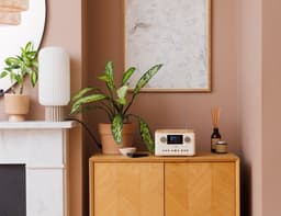 Pure Classic C-D4 - De leuke compacte digitale radio met cd-speler, Katoenwit/Eiken — thumbnail 3