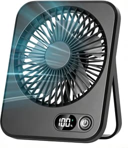 KZQ Mini Ventilator Voor Huisdierendrager Rugzak En Luchtkoepel Rugzak - Geschikt Voor Katten En Honden - Goedgekeurd Voor Vliegreizen - Voor Reizen Wandelen En Buiten - Zwart — thumbnail 1