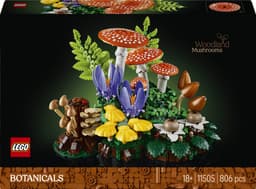 Lego Botanical Collection 11505 Woodland Mushrooms Bouwstenen Multicolor — thumbnail 1