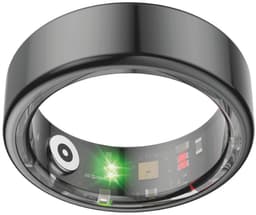 NOLATR Slimme Ring met Stappenteller, Activiteitstracker & Hartslagmeter – Zonder Abonnement & Nederlandse App – Zwart – Maat 12 — thumbnail 1