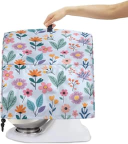 Mixer Deksel - Keukenmachinehoes - Keuken Organisatie - Waterproof Polyester - Verkrijgbaar in 2 maten - Boho Bloemen — thumbnail 5