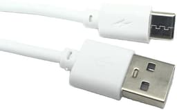 USB-C Laadkabel - Datakabel - Externe Schijf Koppelen - Snel Data Overzetten - 1 Meter - Wit — thumbnail 1