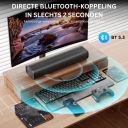 MKSS® Mini Soundbar – TV Soundbar – Bluetooth Soundbar — thumbnail 3