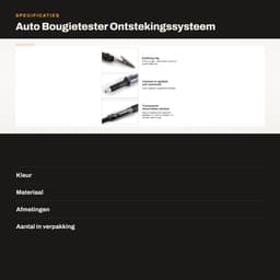 Dailygoods- Bougietester Verstelbaar - Diagnosedetector - Ontstekingssysteem - Motorreparatie - Gereedschap - Voor Grasmaaier - Motordiagnosetester — thumbnail 4