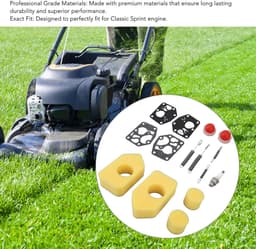 Grasmaaier Reparatieset - Onderhoudskit Maaiers - Grasmaaiers Onderhouden - Specifiek voor Sprint Motoren - 15 x 12 x 7 cm — thumbnail 4
