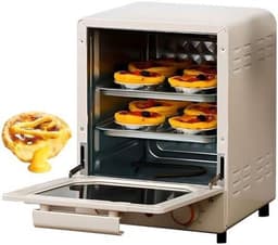 Mini Oven Air Fryer aanrecht 15L met instelbare temperatuur en timer — thumbnail 1