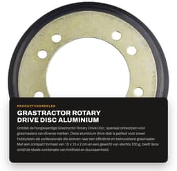 Dailygoods- Grasmaaier Schijf Aluminium - Rotary Drive Disc - Vervangt Ariens 09475300 - Voor Homelite/Jacobson - Voor Murray 35550 - Lichtgewicht Materiaal - Maaier Schijf — thumbnail 5