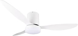 Fantiluxe - Magnus - Plafondventilator met verlichting - Wit - Ø132cm - Afstandsbediening - Met lamp - Plafond ventilator - Slaapkamer — thumbnail 3