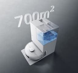 Mova E50 Ultra Robotstofzuiger Wit | Dweilfunctie | Automatisch legen & bijvullen | 30.000 Pa zuigkracht | Grote woning | Tapijt - Parket - Harde vloeren | Huisdierenhaar | Zelfreinigend station | Randreiniging | Grote watertank | Hardnekkig vuil — thumbnail 4